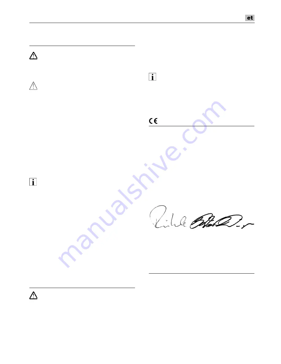 Flex SBG 4910 Original Operating Instructions Download Page 185