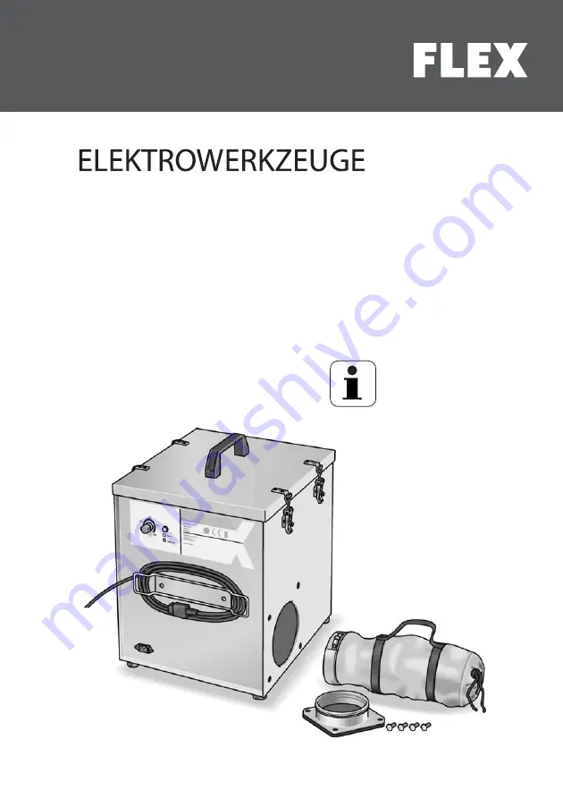 Flex VAC 800-EC Original Operating Instructions Download Page 1