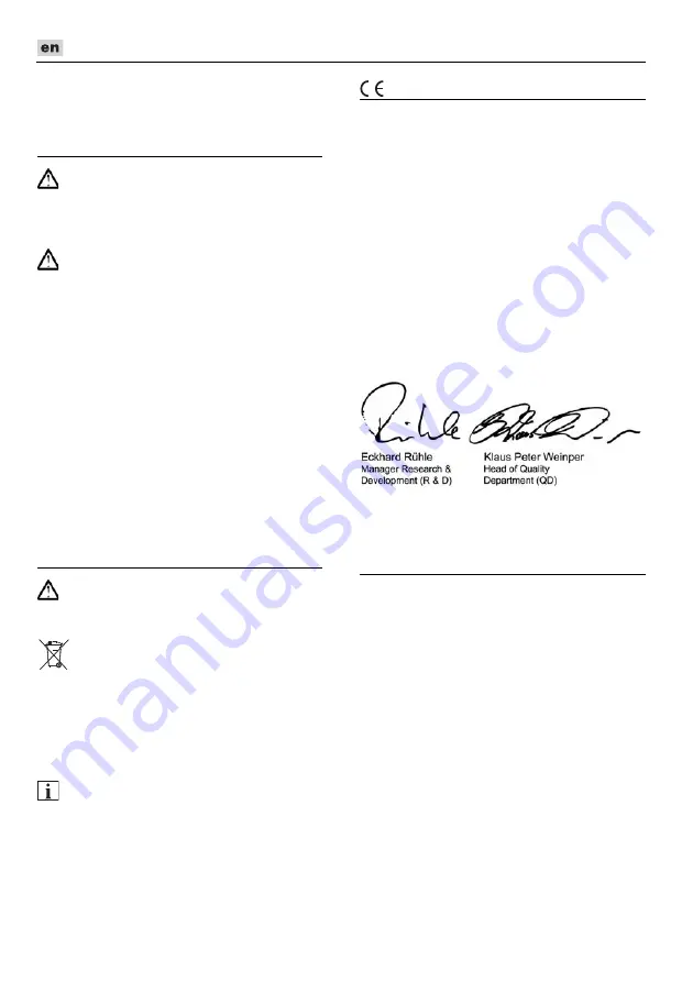 Flex VAC 800-EC Original Operating Instructions Download Page 22