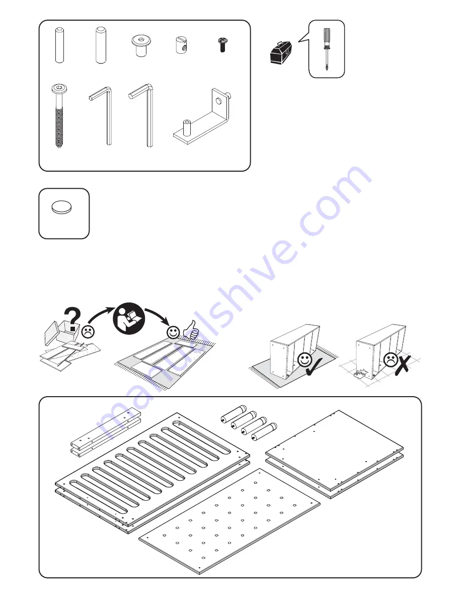 Flexa 80-19802-40 Assembly Instructions And Directions For Use Download Page 2