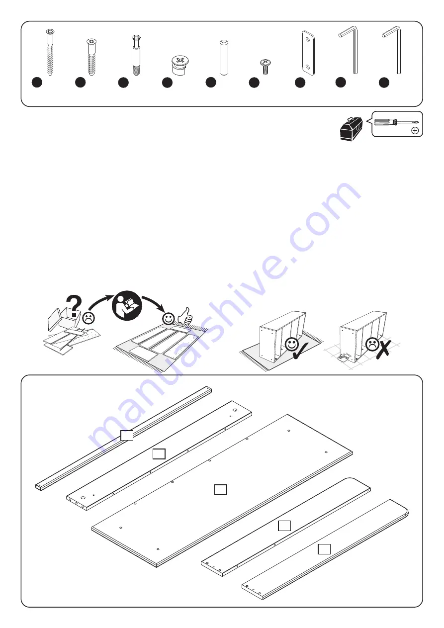 Flexa 81-31707-40 Assembly Instructions And Directions For Use Download Page 2