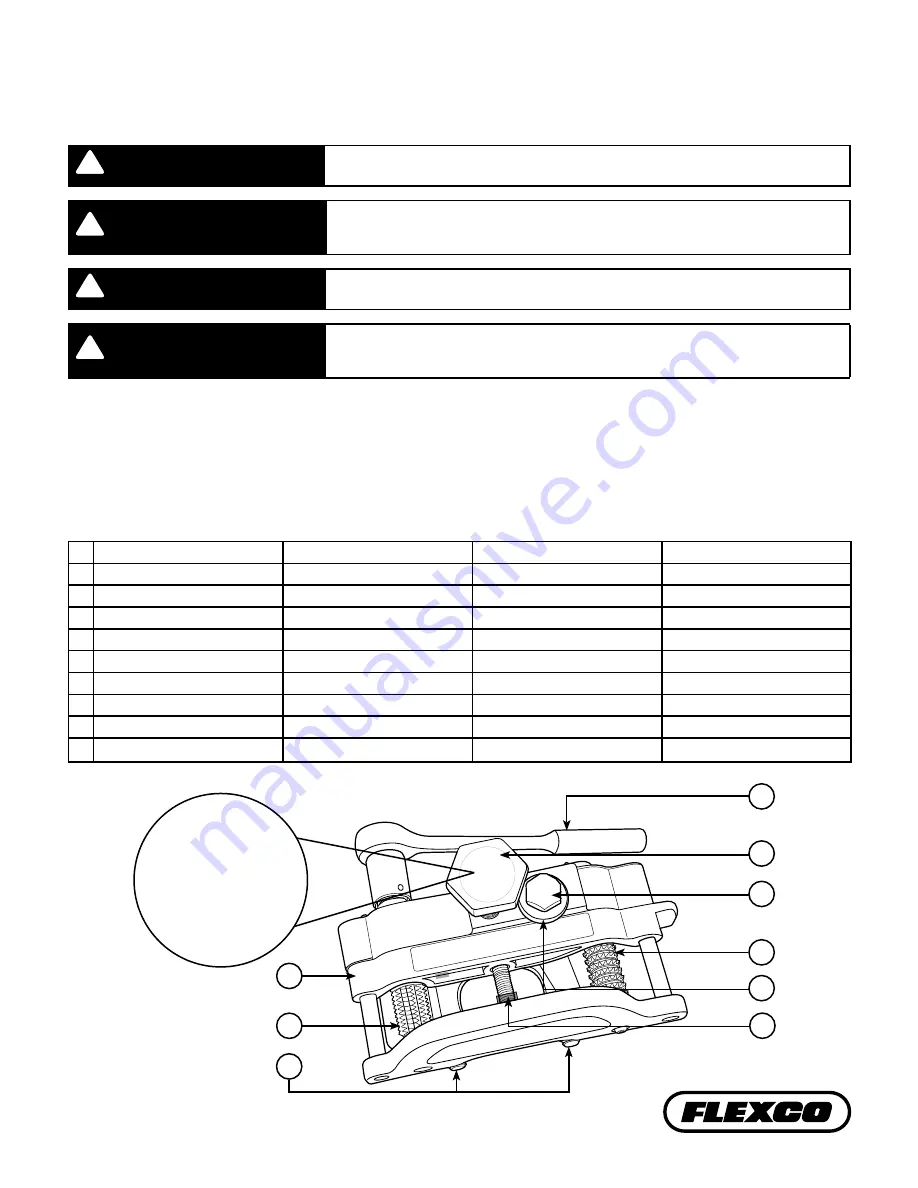 Flexco FSK2–XL Operating Instructions Download Page 1