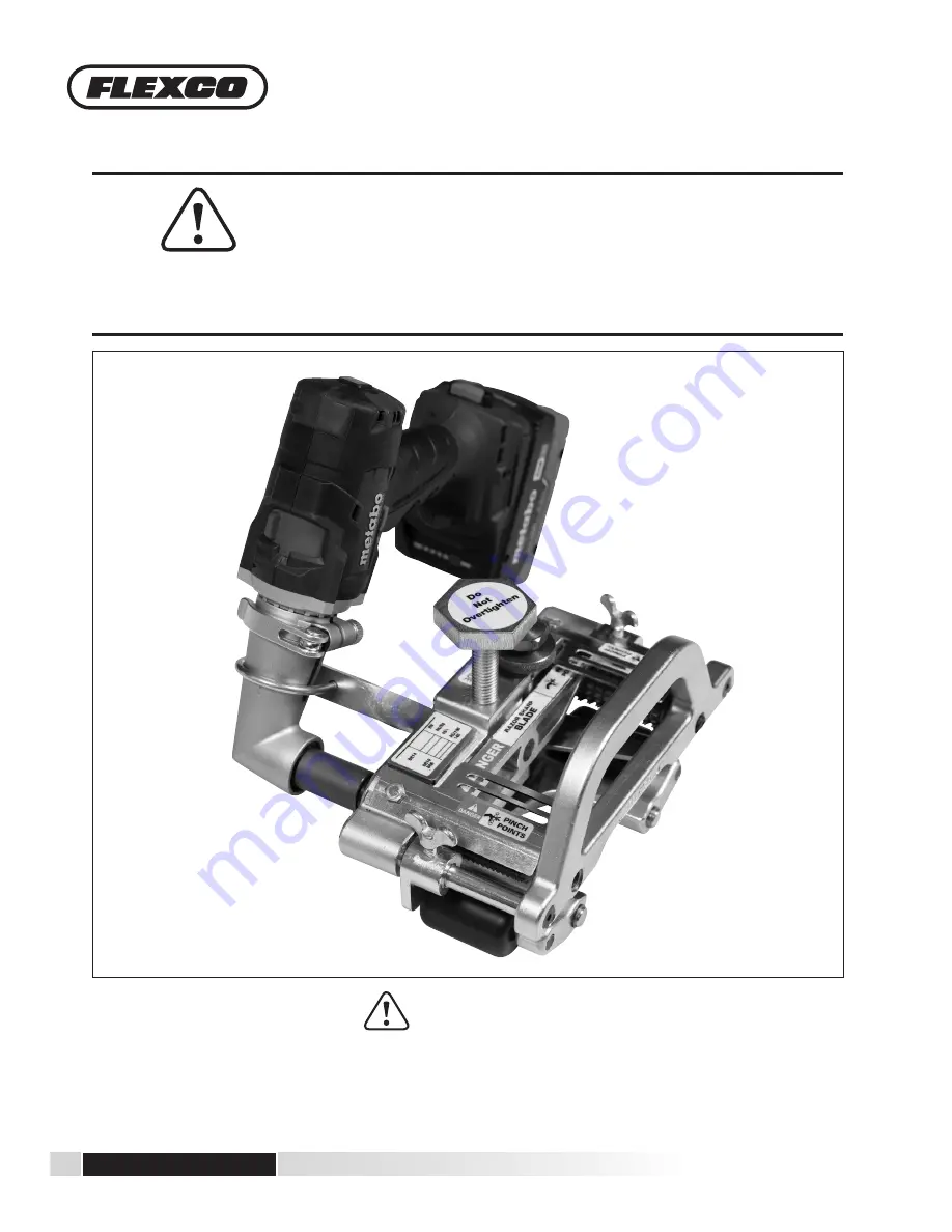 Flexco FSK2MP Safety And Operating Manual Download Page 1