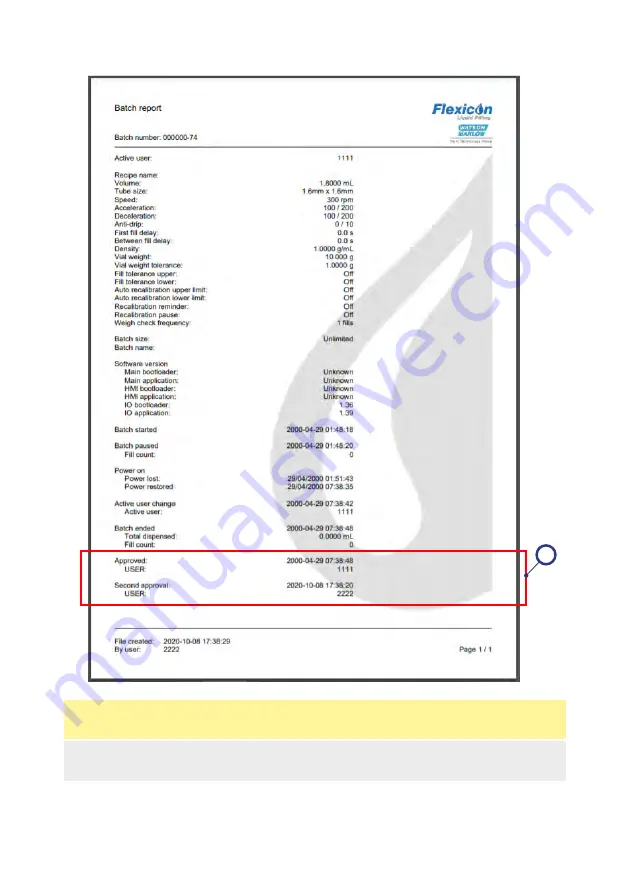 Flexicon PF7 User Manual Download Page 102