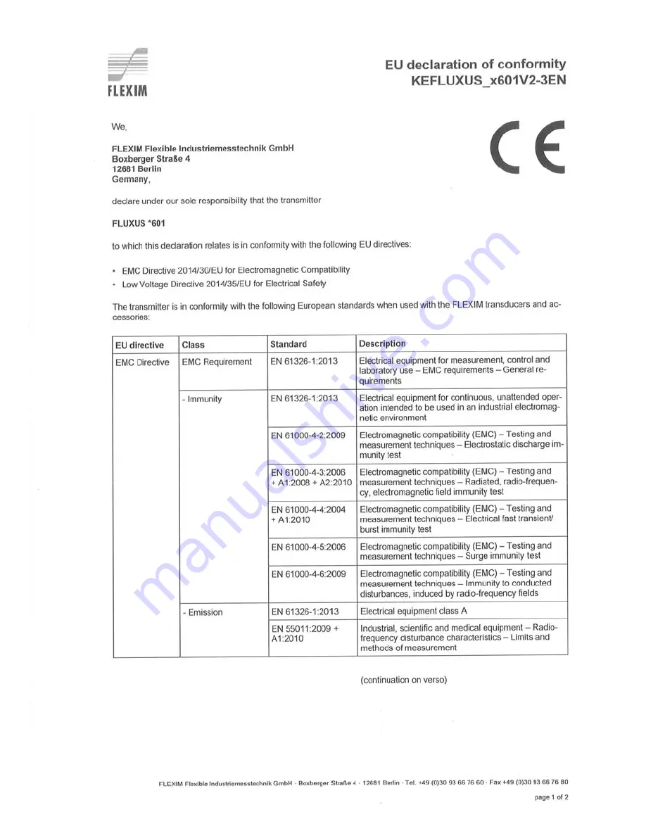 Flexim FLUXUS F60 Series Operating Instruction Download Page 243