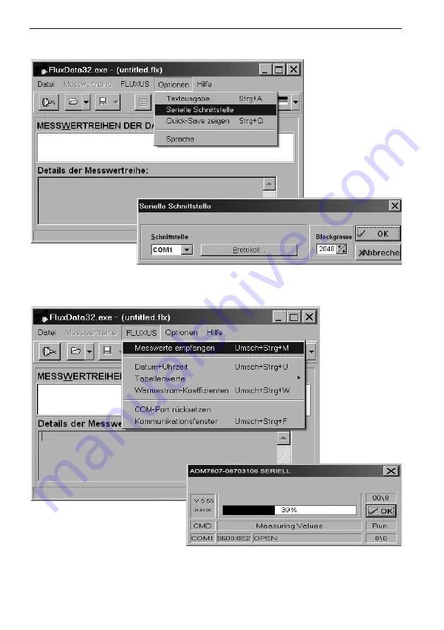 Flexim FLUXUS G704 User Manual Download Page 121