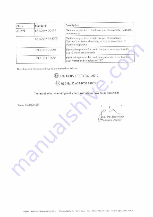 Flexim FLUXUS G704 User Manual Download Page 238