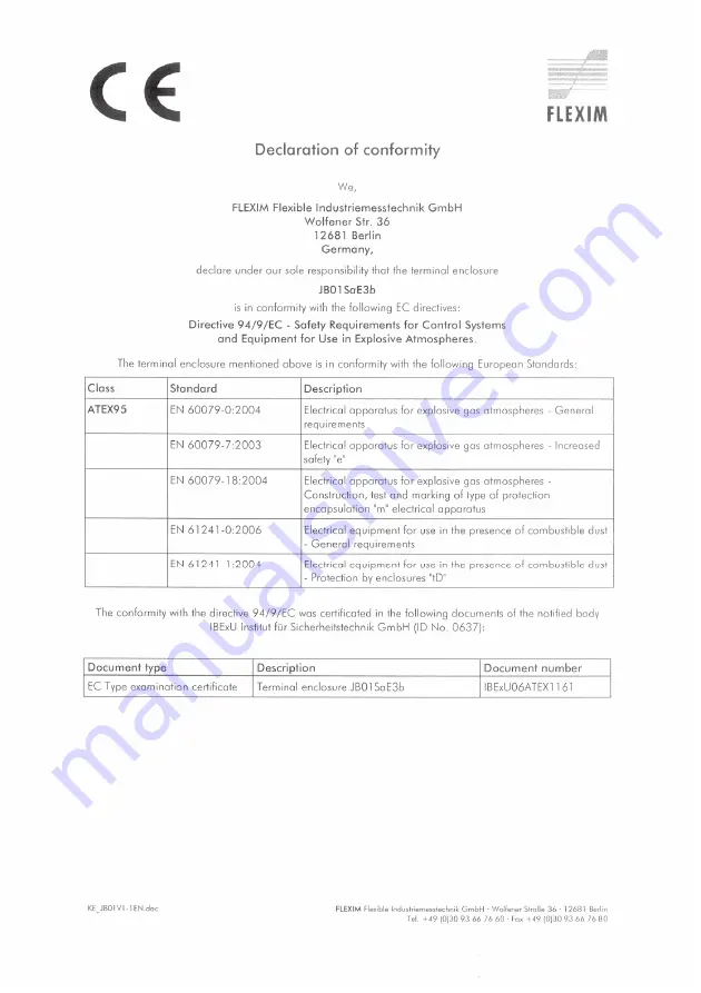 Flexim FLUXUS G704 User Manual Download Page 241