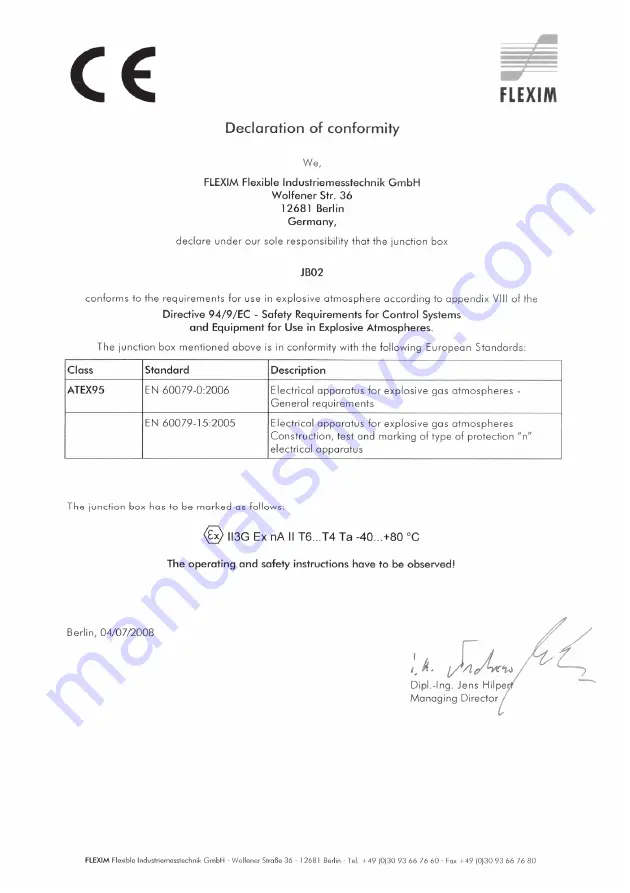 Flexim FLUXUS G704 User Manual Download Page 243