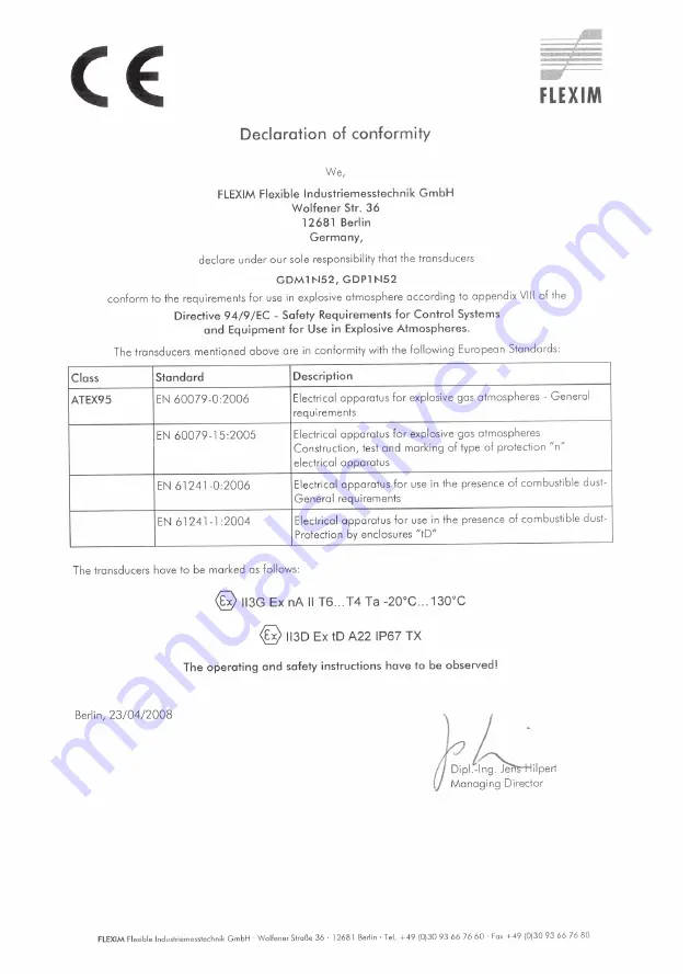 Flexim FLUXUS G704 User Manual Download Page 253