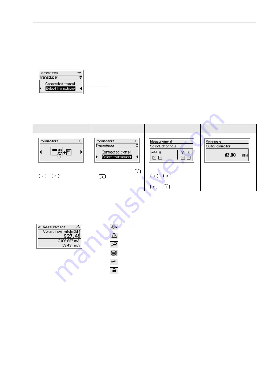 Flexim FLUXUS WD Operating Instruction Download Page 21