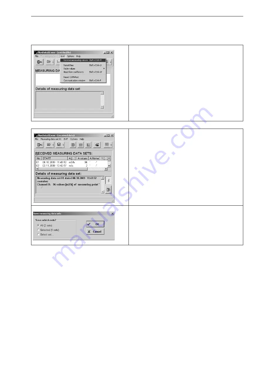 Flexim FLUXUS WD100 User Manual Download Page 63