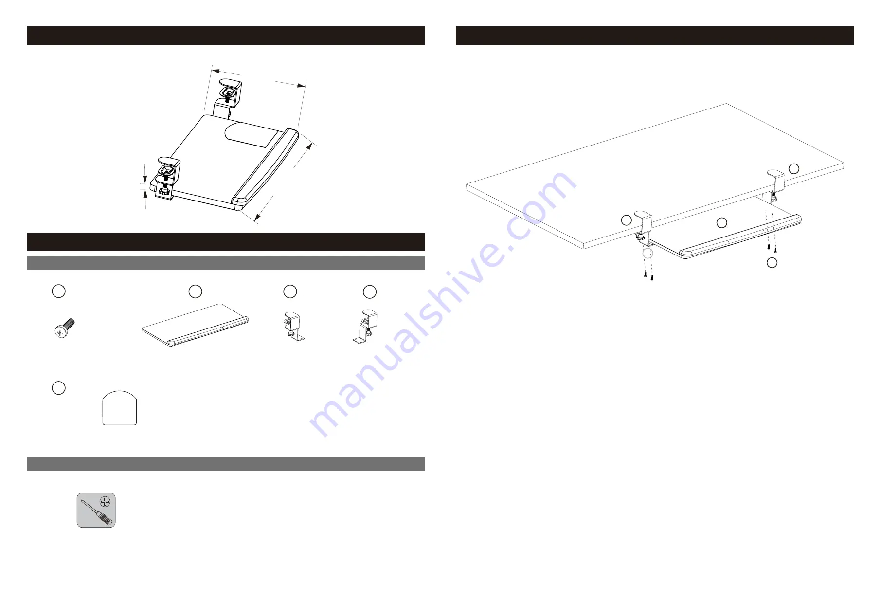 Flexispot KT2B Installation Manual Download Page 2