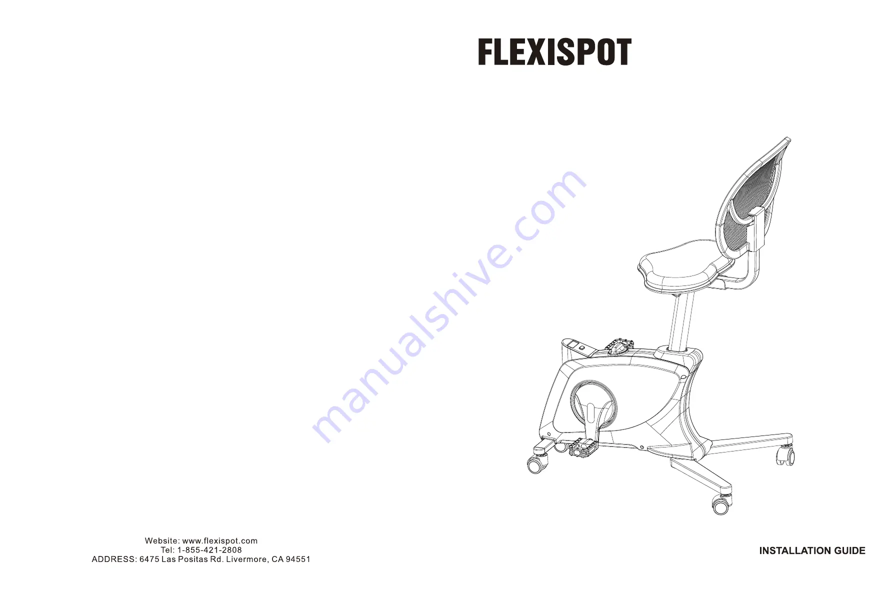 Flexispot Sit2Go Скачать руководство пользователя страница 1