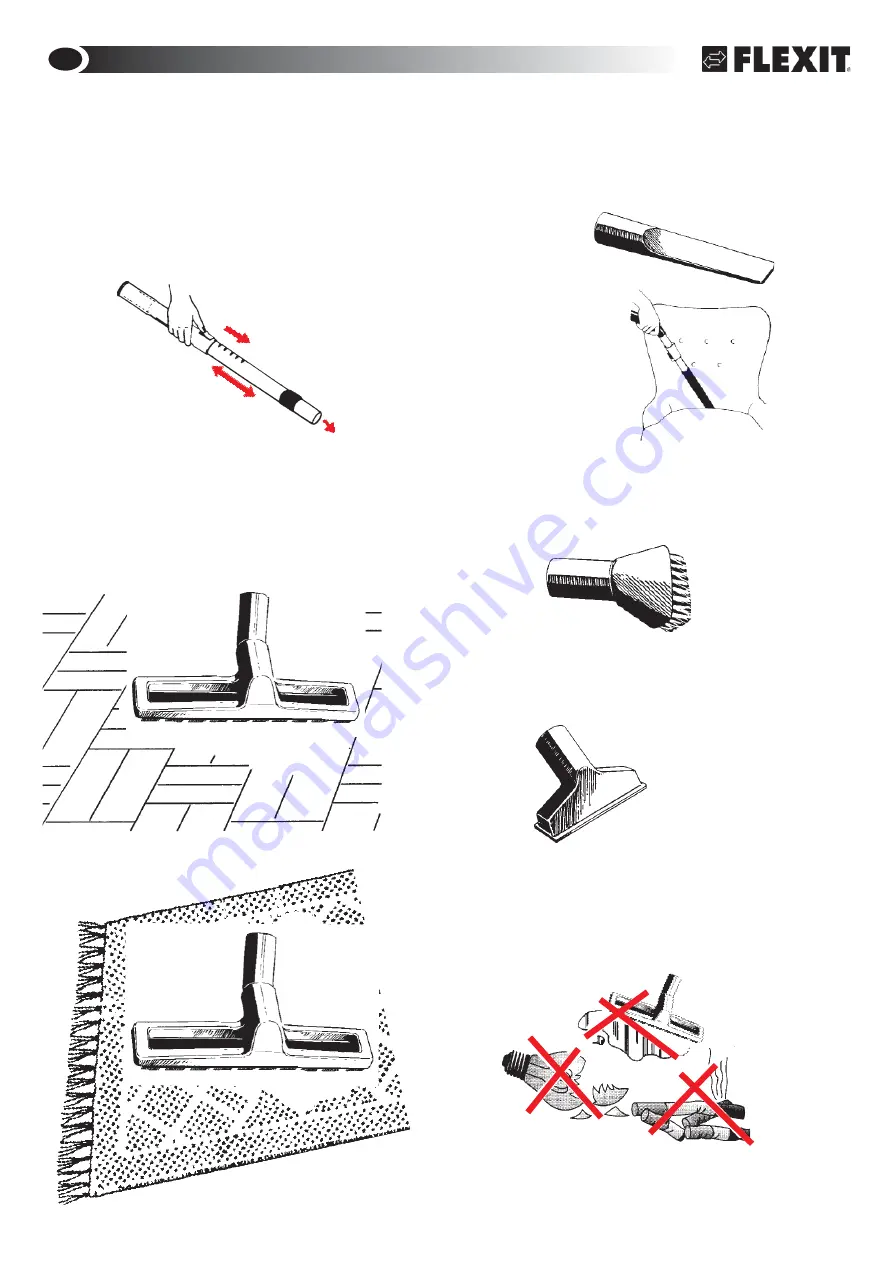 Flexit CV 100 Assembly Instructions And User Manual Download Page 26