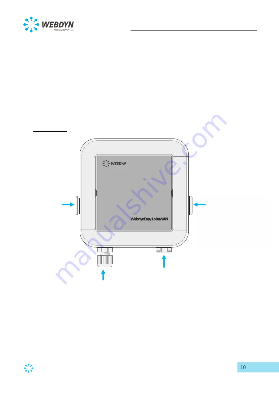 Flexitron Webdyn WebdynEasy LoRaWAN Скачать руководство пользователя страница 10