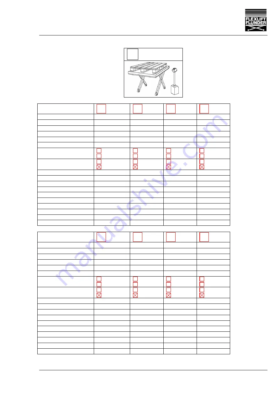 FLEXLIFT FCE 1000/75 Operating Instructions Manual Download Page 91