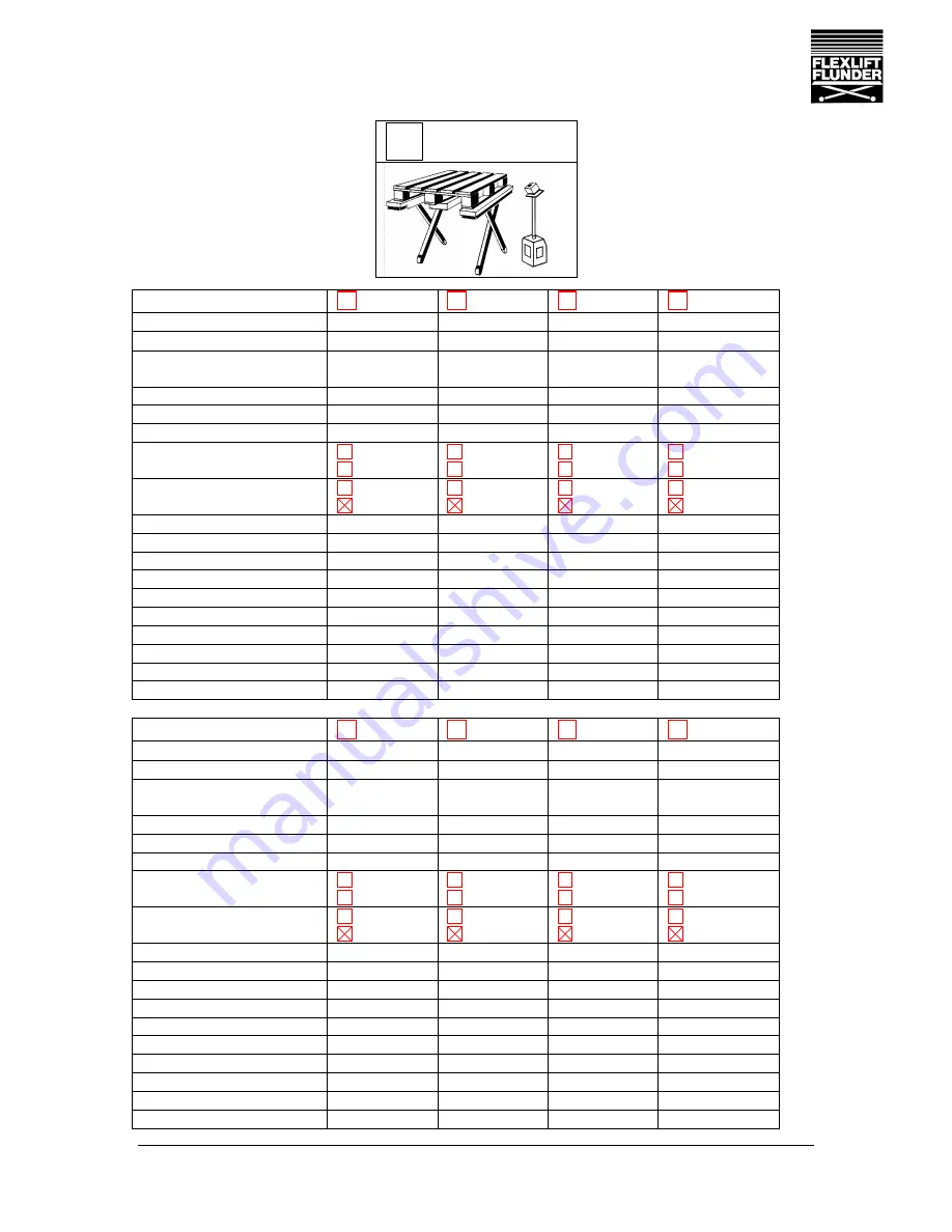 FLEXLIFT FCE 1000/75 Operating Instructions Manual Download Page 144