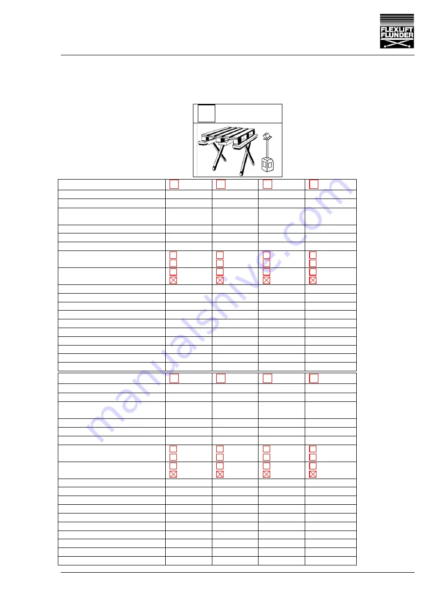 FLEXLIFT FCE 1000/75 Operating Instructions Manual Download Page 180