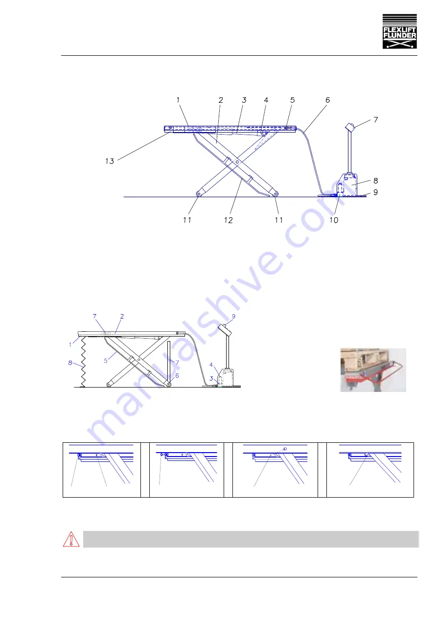 FLEXLIFT FCE 1000/75 Operating Instructions Manual Download Page 211