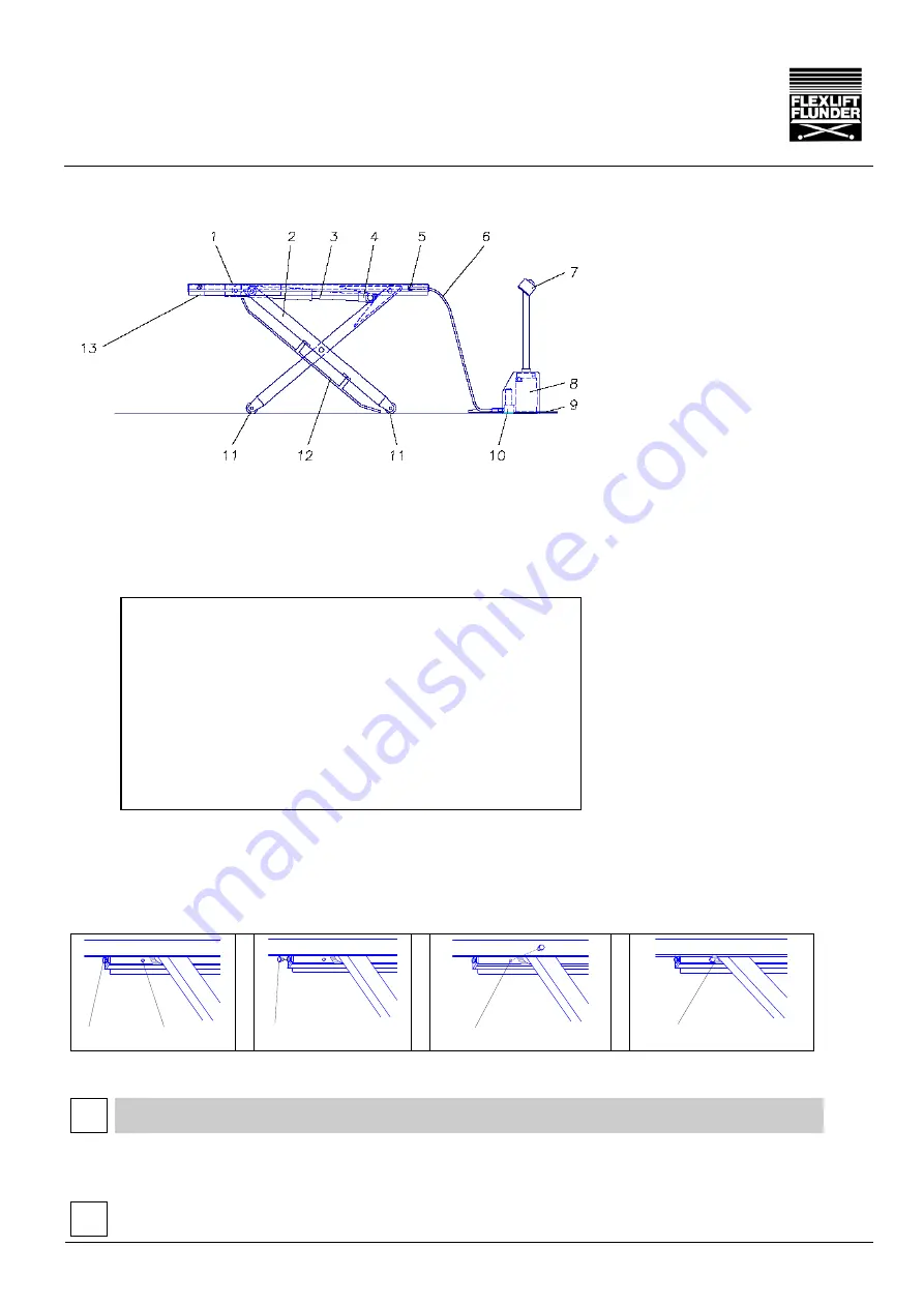 FLEXLIFT FCE 1000/75 Operating Instructions Manual Download Page 252