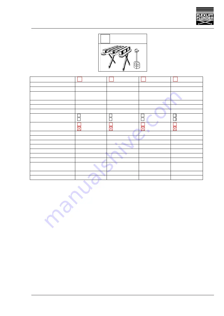 FLEXLIFT FCE 1000/75 Operating Instructions Manual Download Page 279