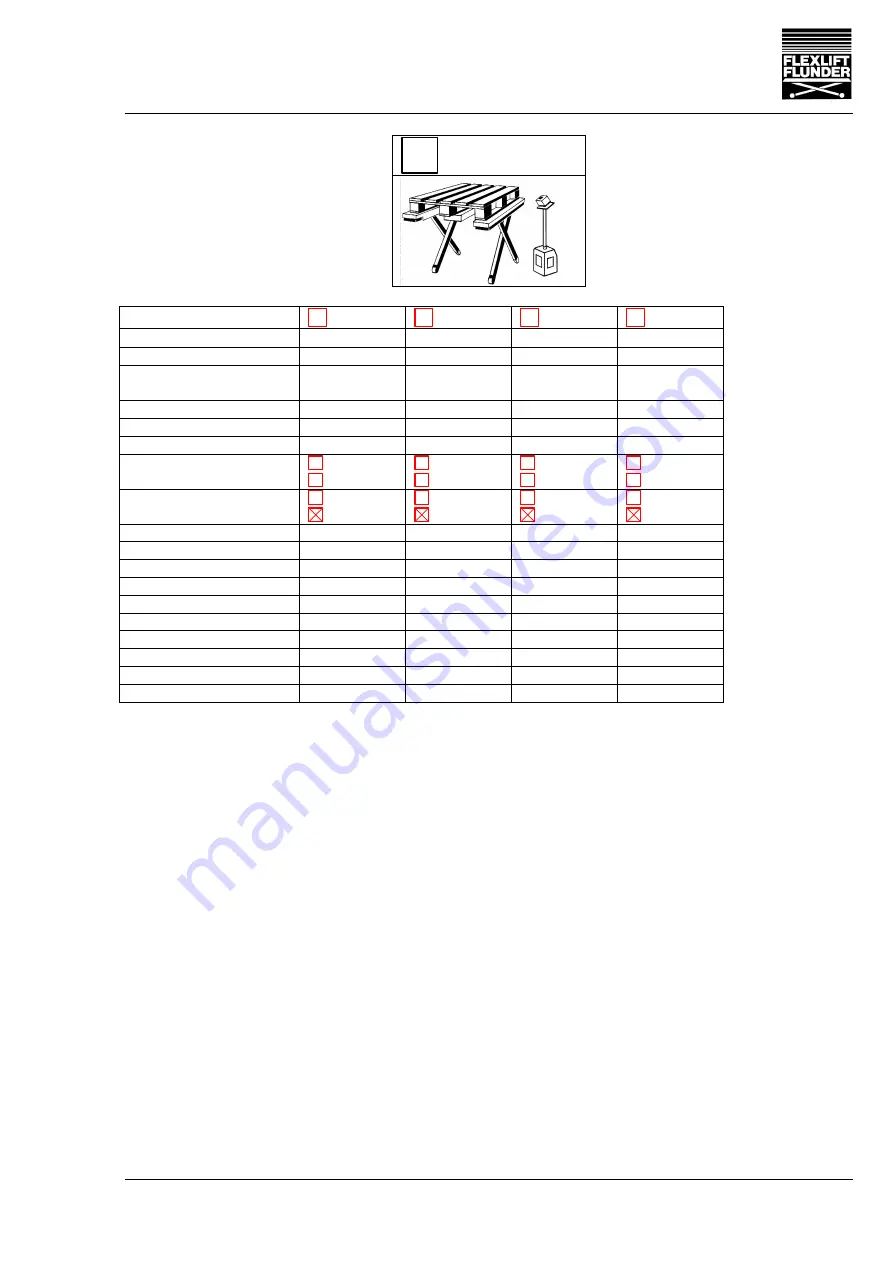 FLEXLIFT FCE 1000/75 Operating Instructions Manual Download Page 299