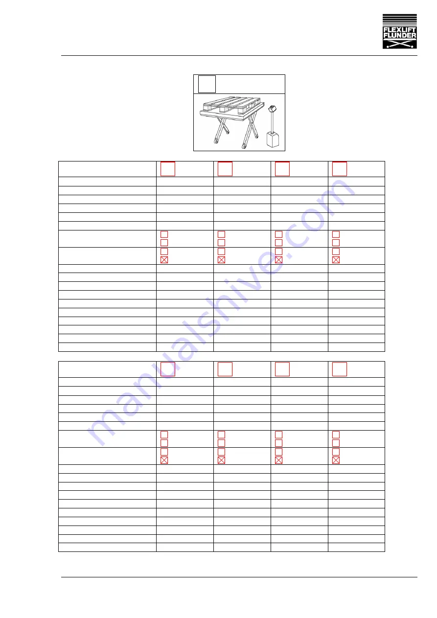 FLEXLIFT FCE 1000/75 Operating Instructions Manual Download Page 319