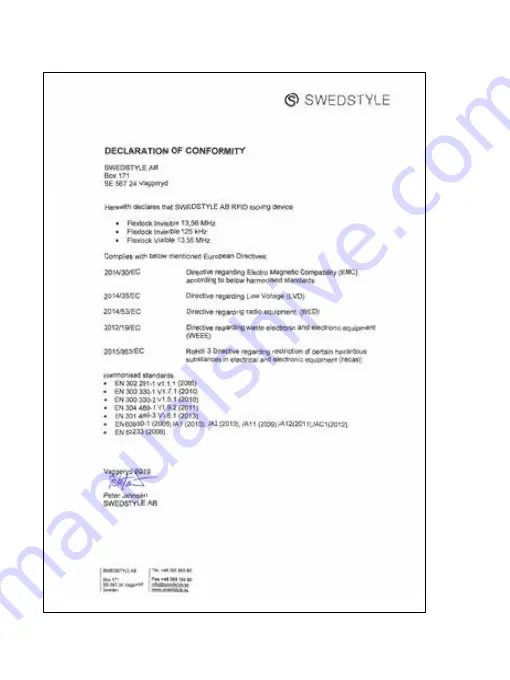 Flexlock M1018 Manual Download Page 40