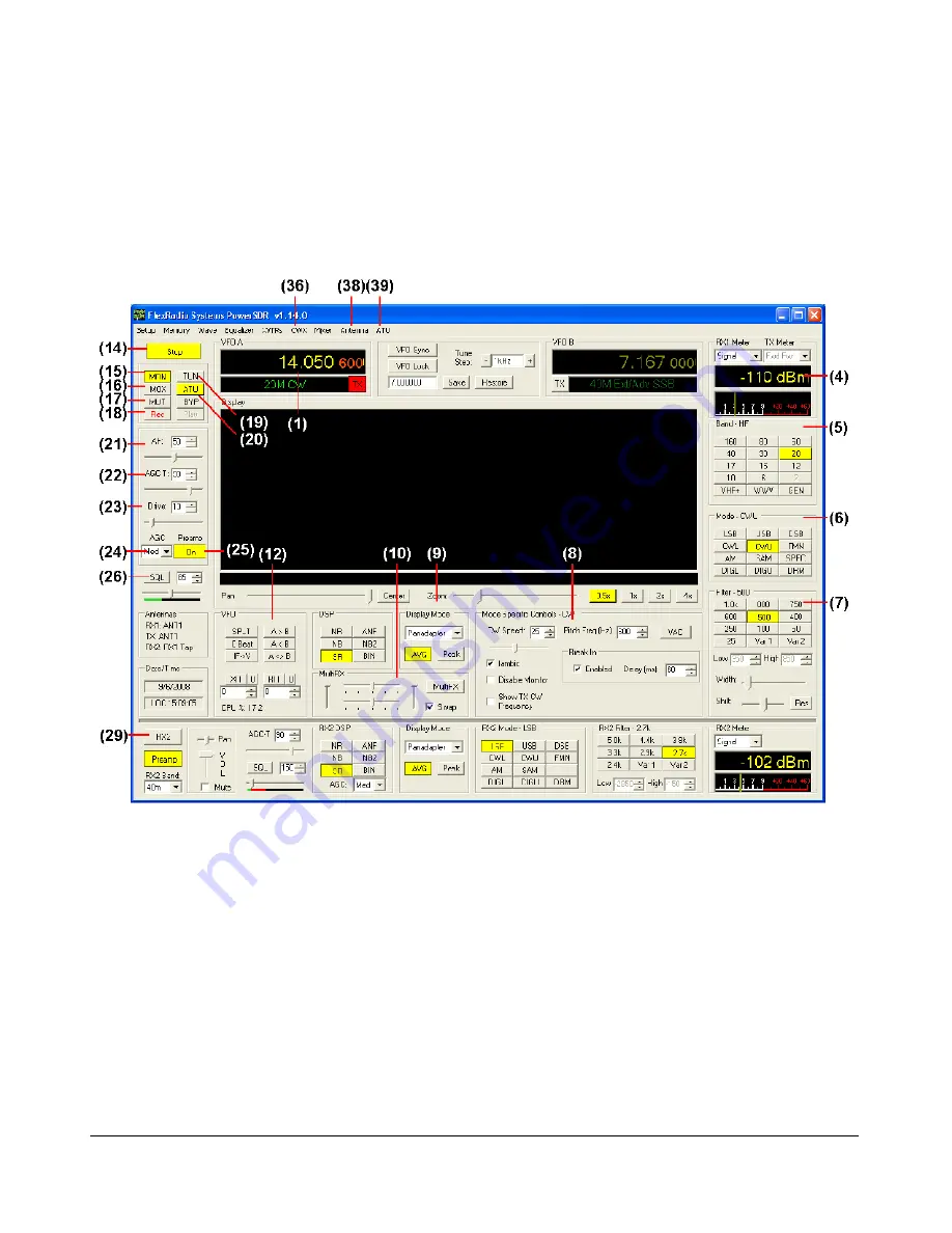 FlexRadio Systems FLEX-5000 Series Owner'S Manual Download Page 172