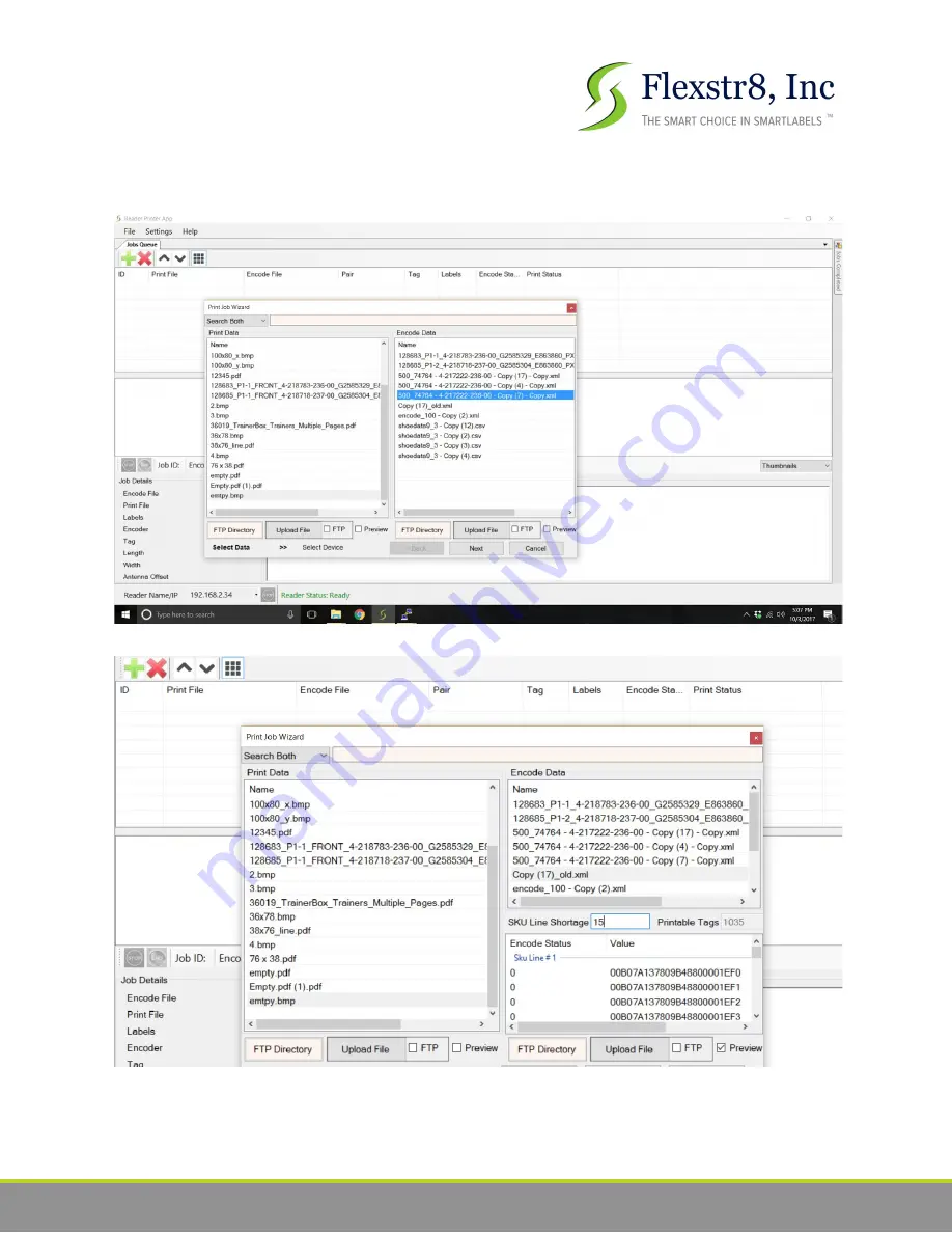 Flexstr8 UHF Encoder Manual Download Page 20