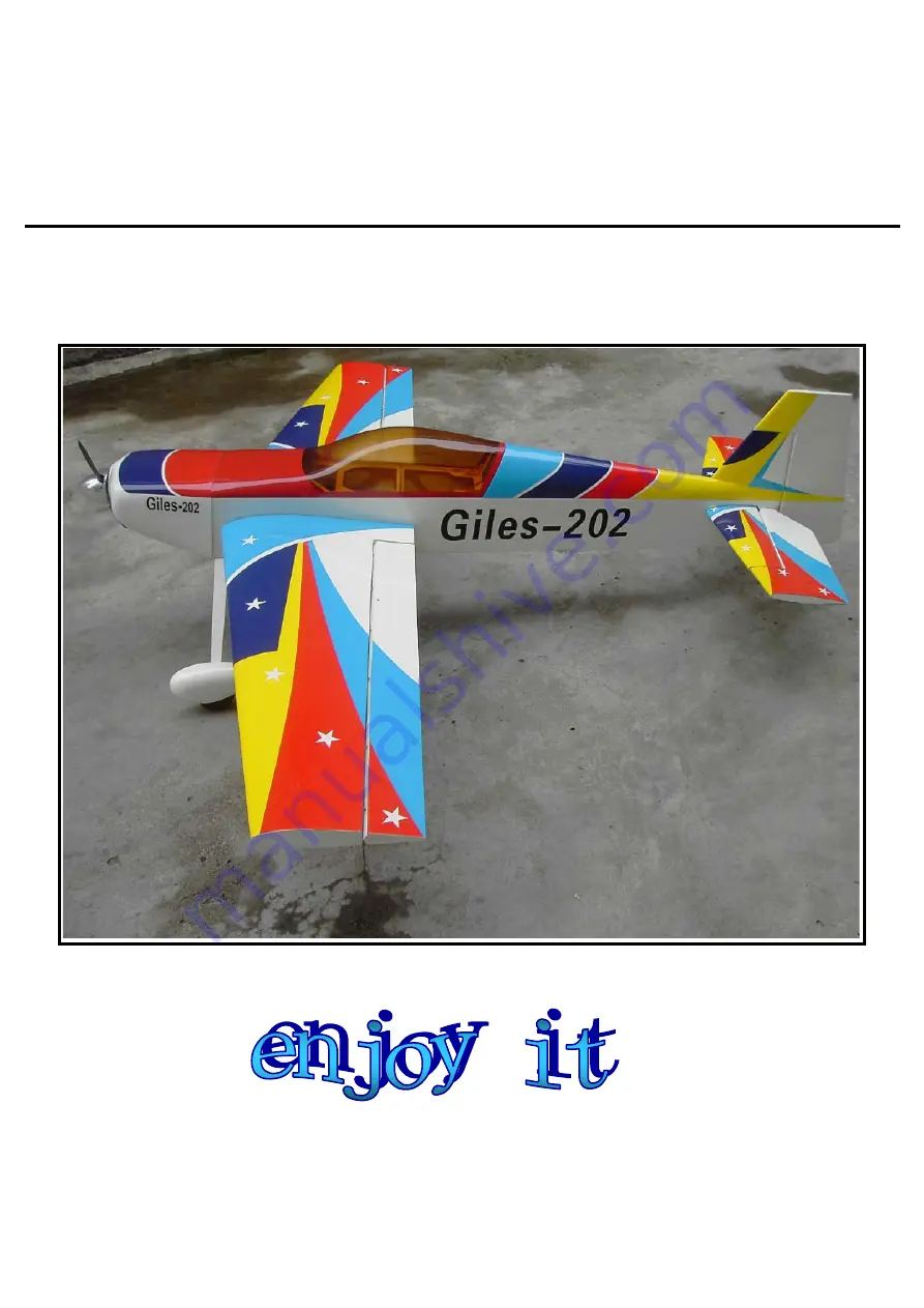 Flight Model Giles-202 40-50CC Assemble Manual Download Page 15