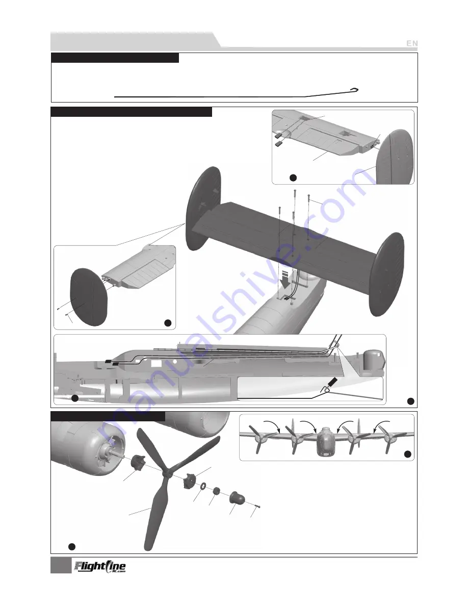 Flightline B-24 LIBERATOR User Manual Download Page 4