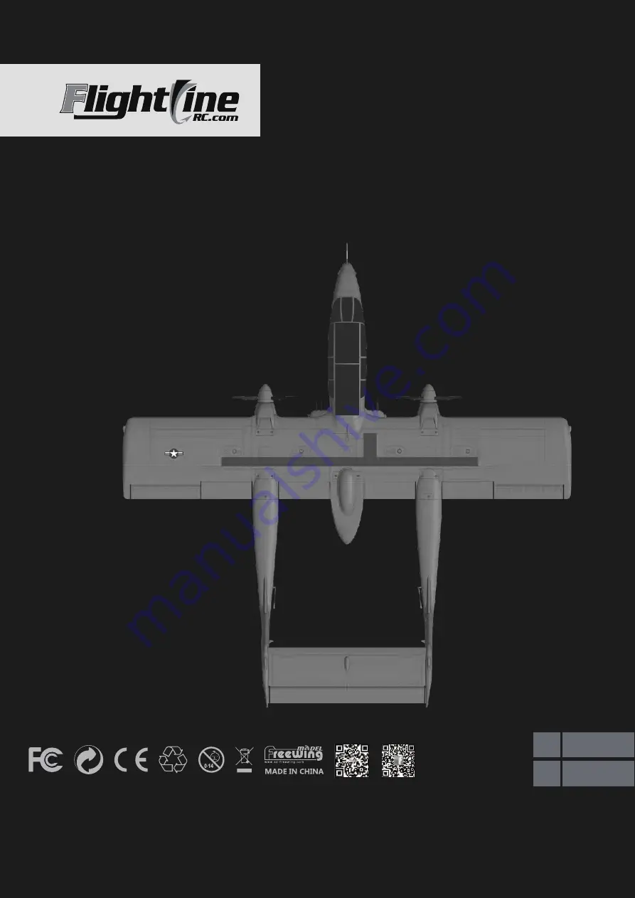 Flightline OV-10 Bronco User Manual Download Page 1