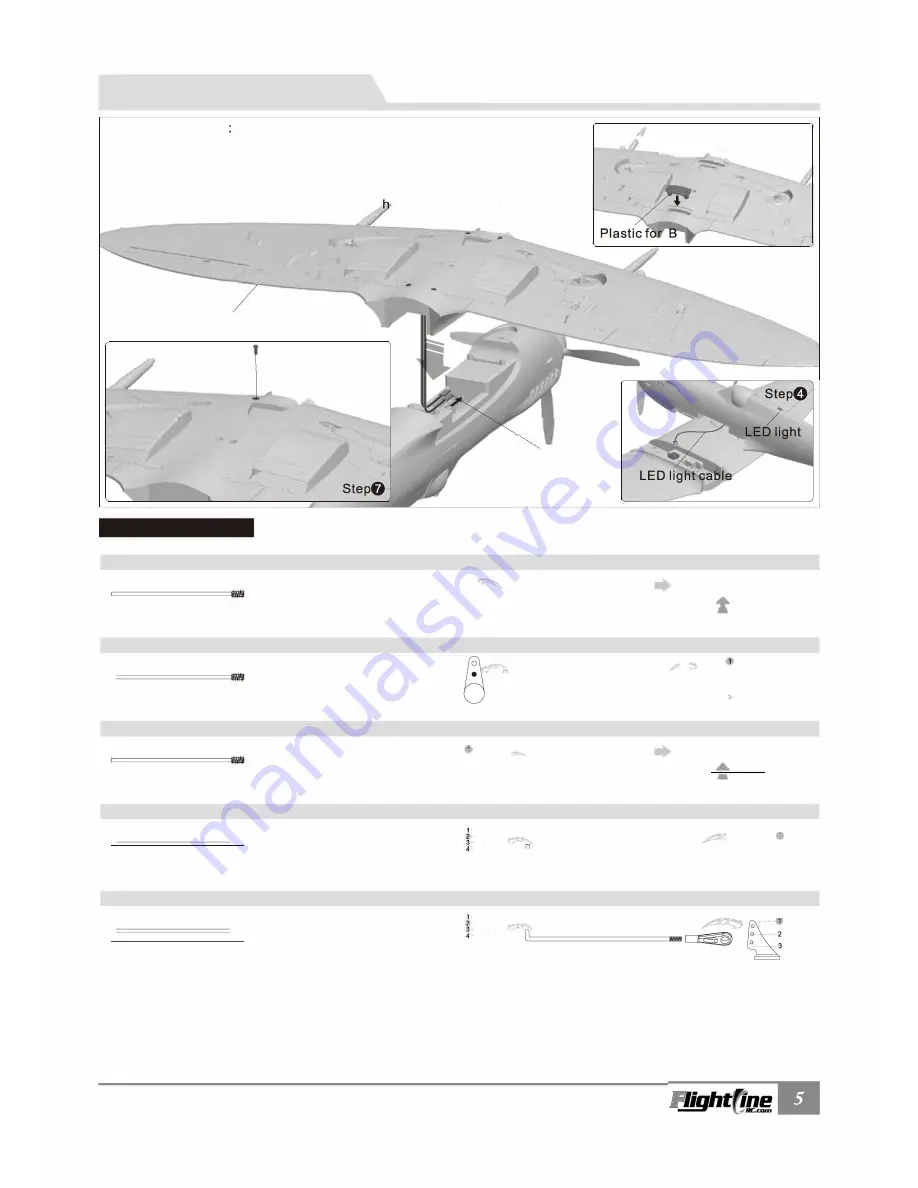 Flightline SPITFIRE MK.IXC User Manual Download Page 7