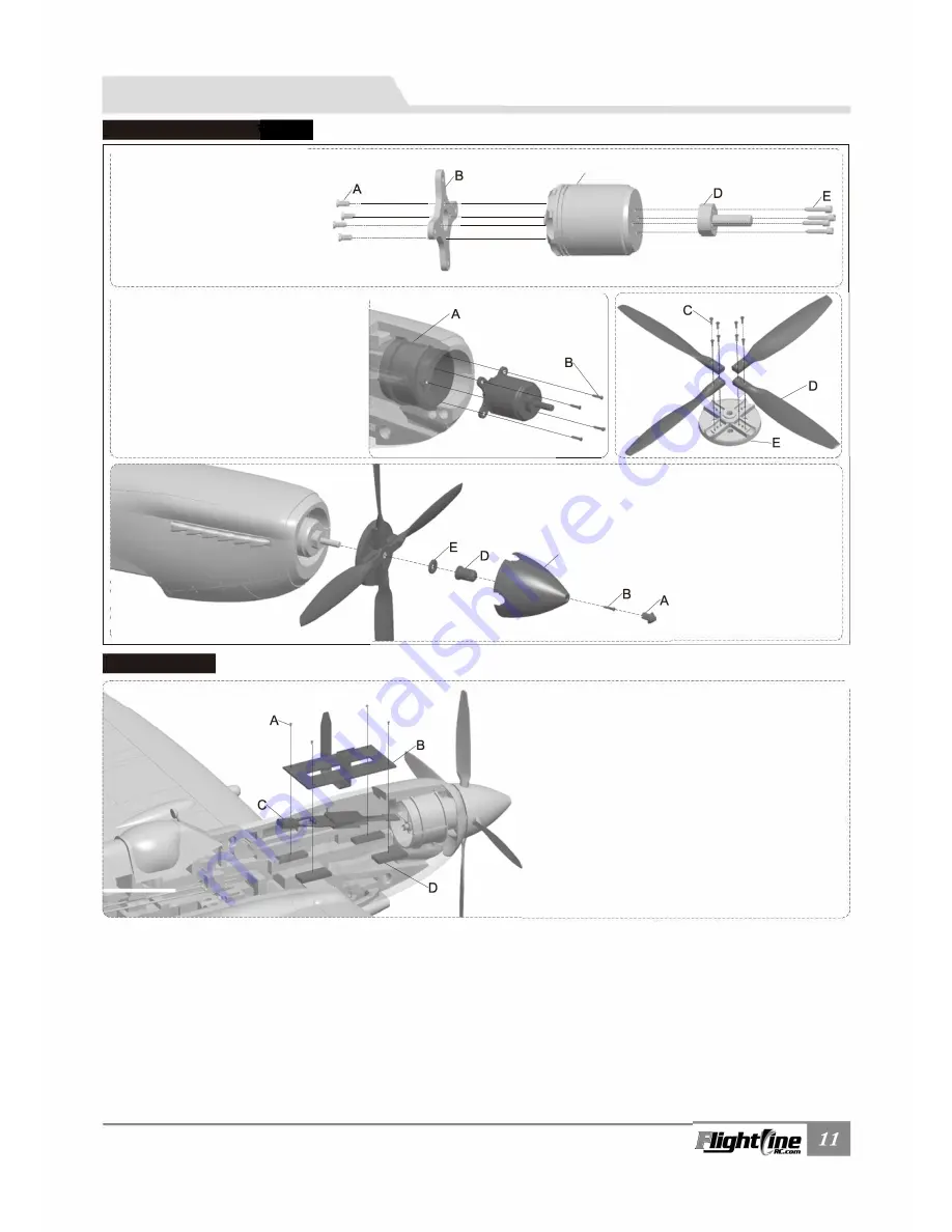 Flightline SPITFIRE MK.IXC Скачать руководство пользователя страница 13