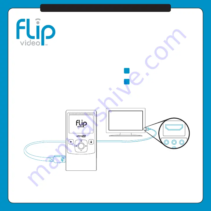 Flip HDMI 100210-RR Скачать руководство пользователя страница 1