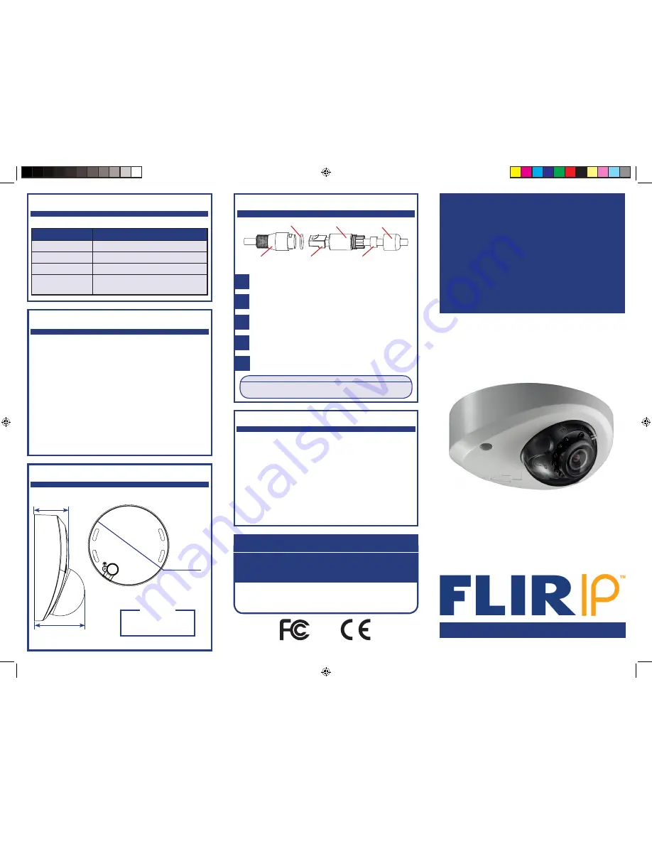 FLIR IP N243MW2 Series Скачать руководство пользователя страница 1