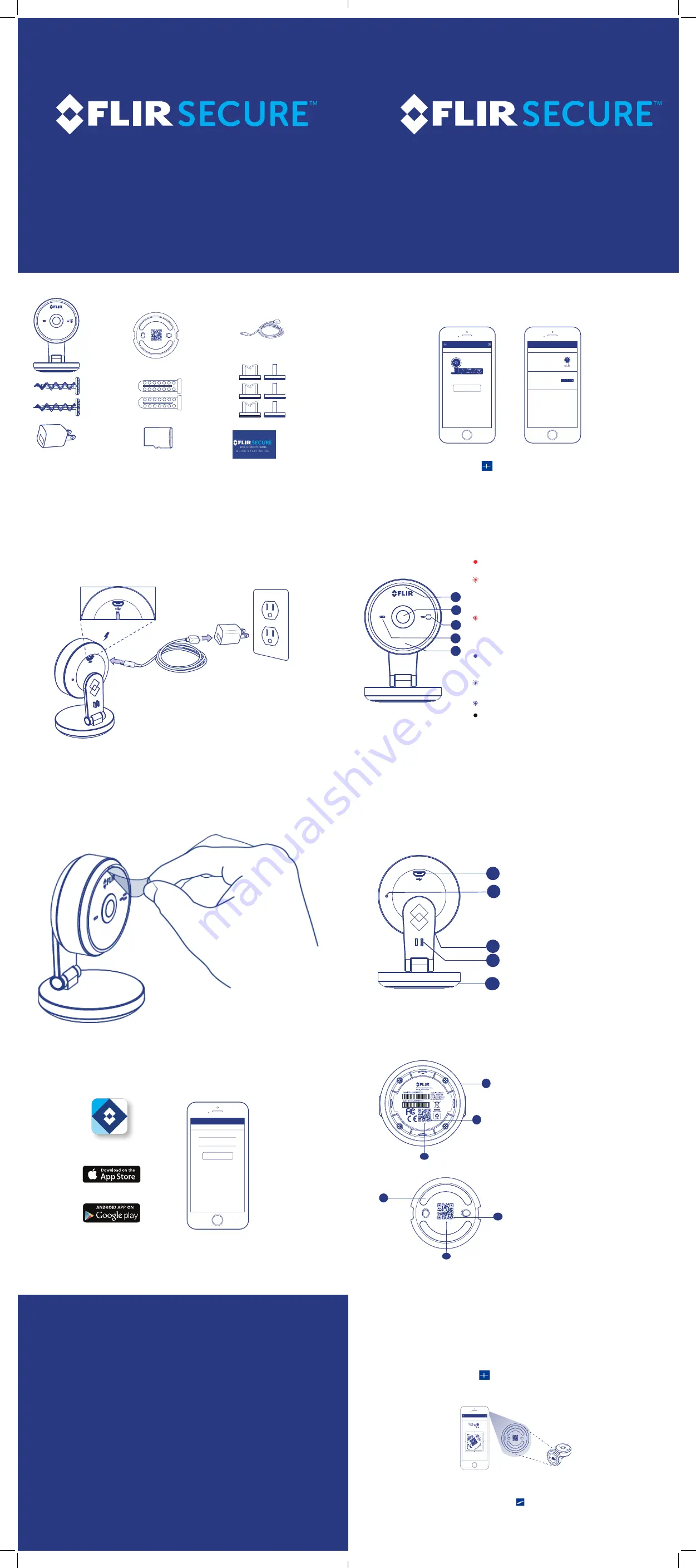 FLIR Secure FXC21 Quick Start Manual Download Page 1