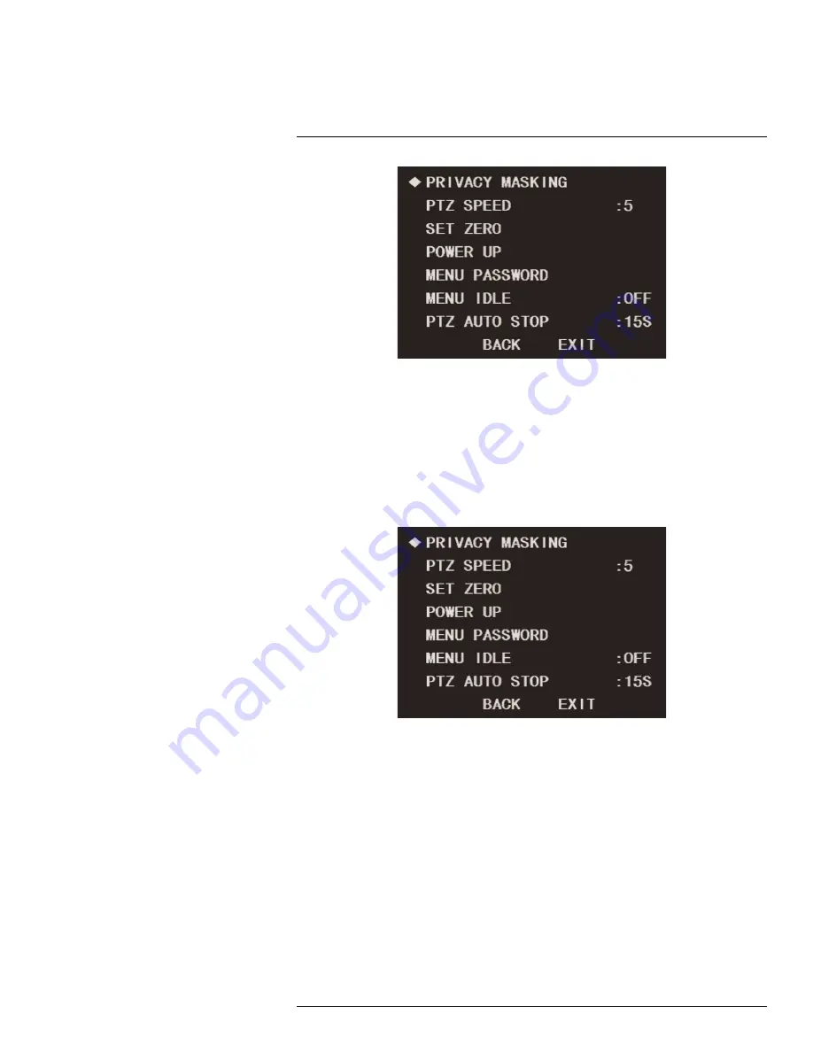 FLIR C336ZC1 On-Screen Display Manual Download Page 32