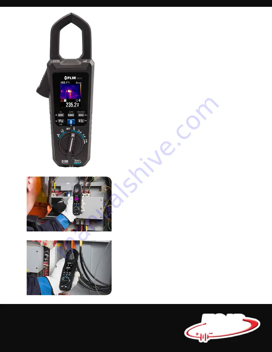 FLIR CM174 Quick Start Manual Download Page 1