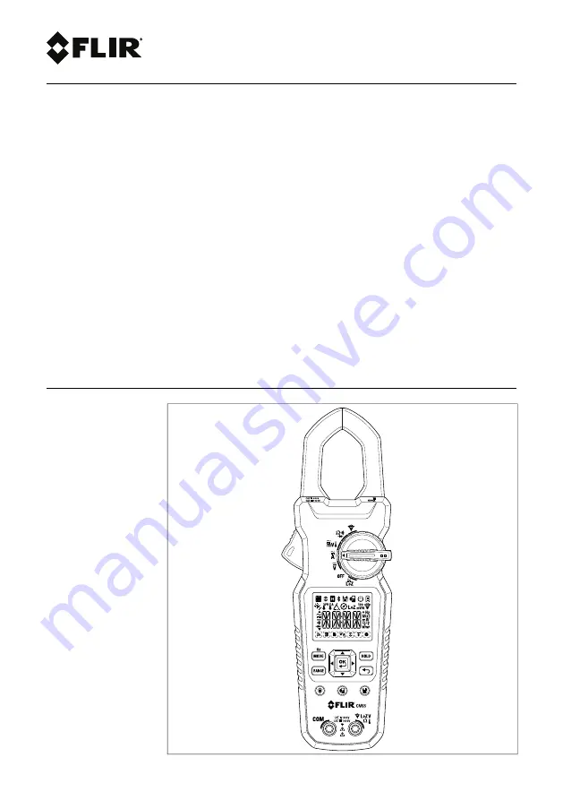 FLIR CM65 User Manual Download Page 1