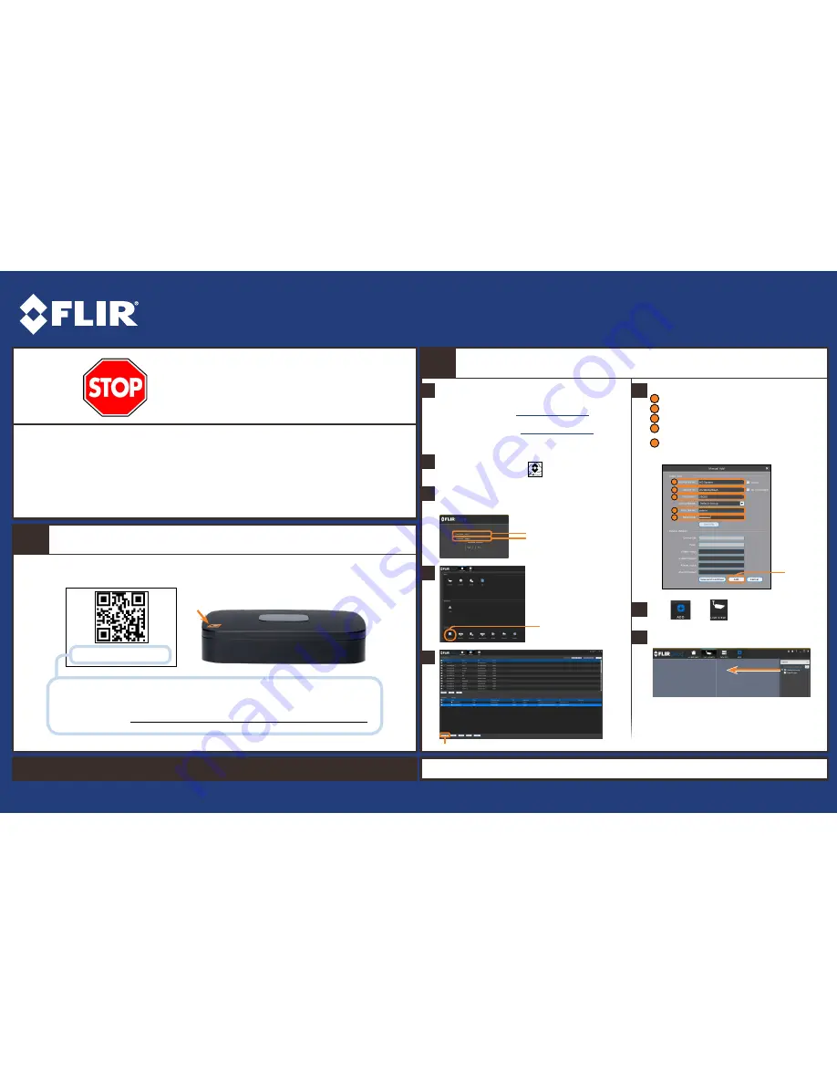 FLIR DNR210 Series Скачать руководство пользователя страница 1