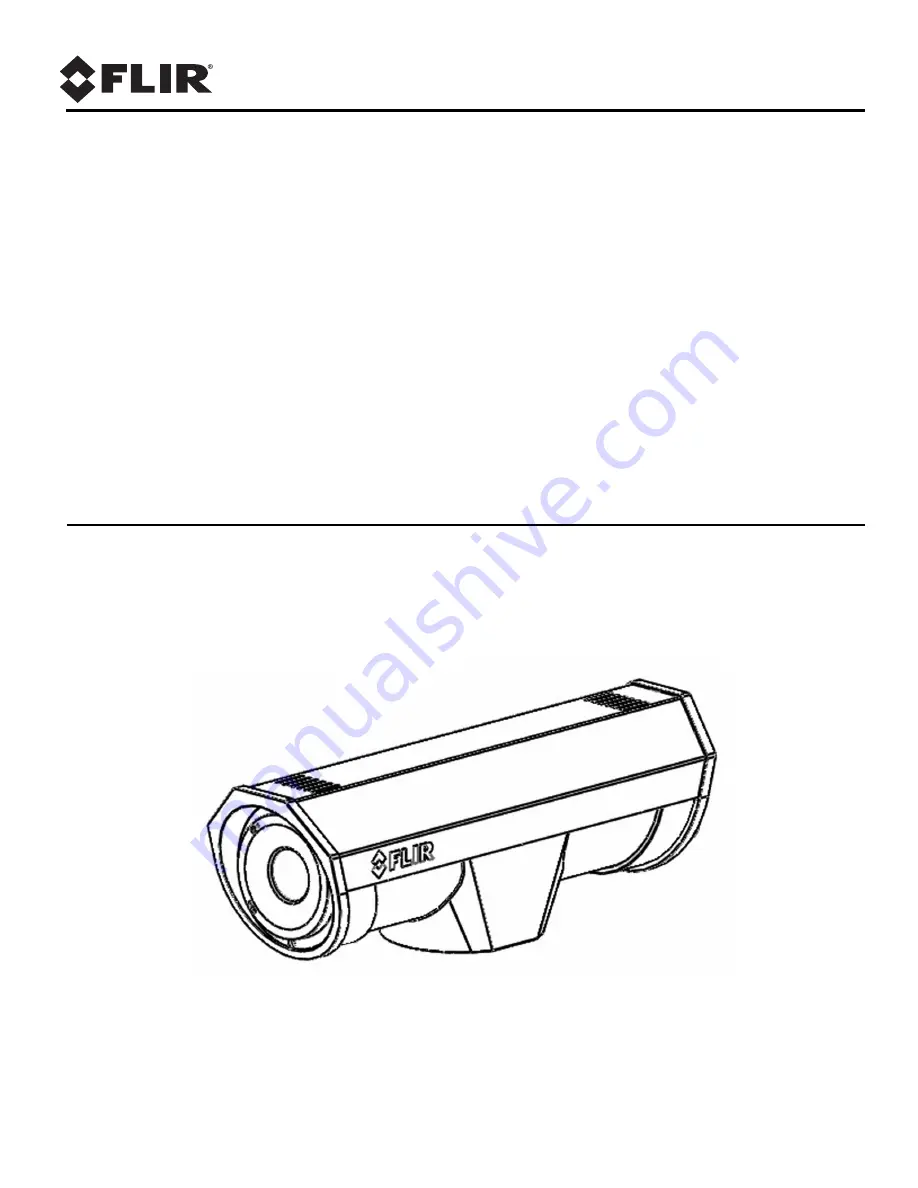 FLIR F-304 Скачать руководство пользователя страница 1