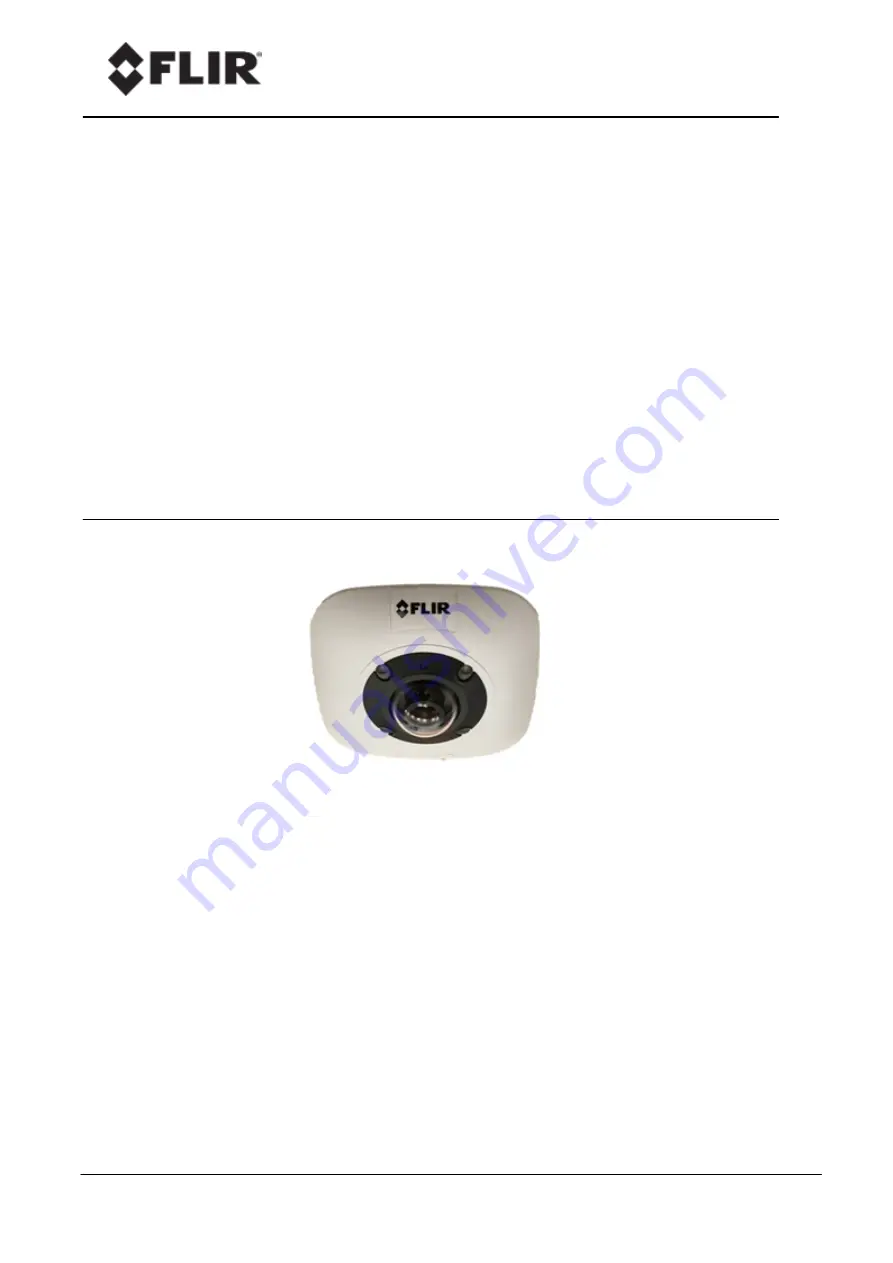 FLIR Quasar Gen II Series CM-6212 H1-I Скачать руководство пользователя страница 1