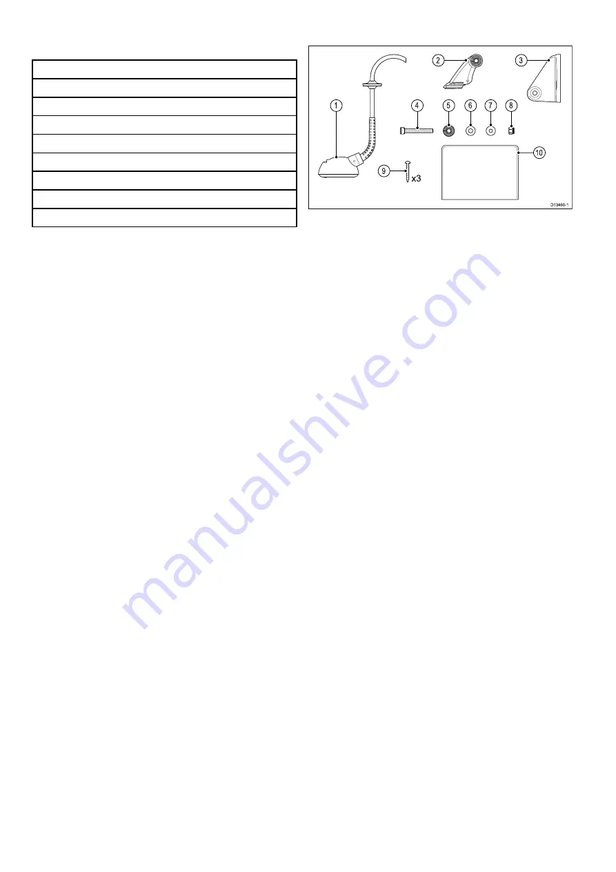 FLIR Raymarine CPT-S Transom Installation Instructions Manual Download Page 14