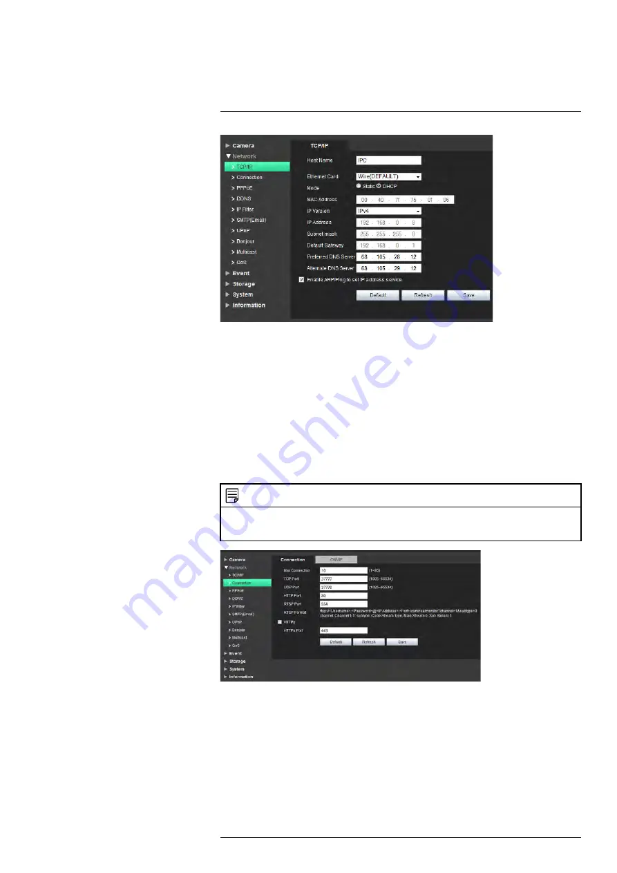 FLIR TCX series Instruction Manual Download Page 38