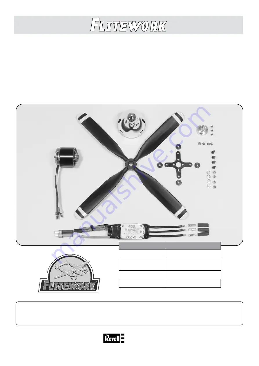 Flitework FW3536/900 Instruction Sheet Download Page 1