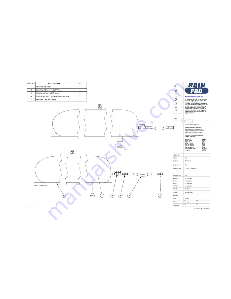 FloatPac RainPac Installation Manual Download Page 10