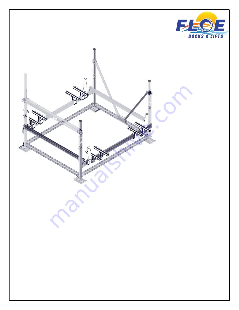 Floe PONTOON CRADLE PADS Assembly Instructions Manual Download Page 1